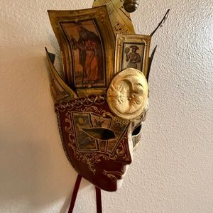 Pair of Venetian masks